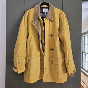 Banana Republic Women's Barn Coat Medium Mustard